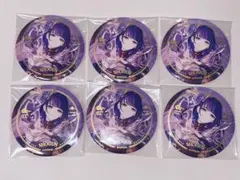 原神 雷電将軍 立ち絵缶バッジ 6個