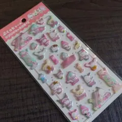 まるお様　サンリオ　ぷくっとシール2点