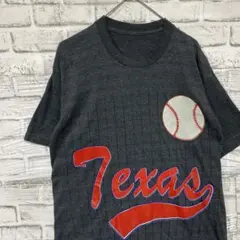 USA製90sヴィンテージTシャツ！シングルステッチブルー古着L 0618