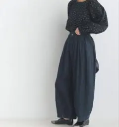 OMNES オムネス　ウォッシュ加工　ダンプサーカスバルーンパンツ　Mのサムネイル