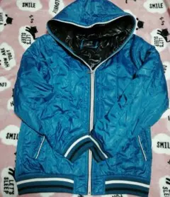 フード付き ジャケット LL 青