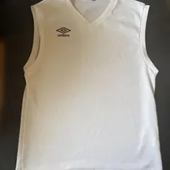 umbro ノースリーブシャツ ホワイト L