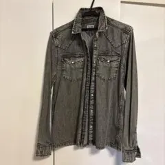 ダンガリーシャツ　グレー　Tommy Hilfiger Denim XSのサムネイル