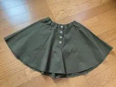 アニエスベー　キュロット　パンツ　120 キッズ　グリーン系　美品