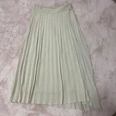 【美品】AZUL by moussy ベージュプリーツスカート size→S