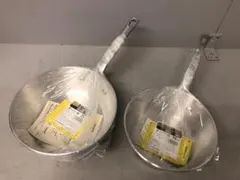 2個セット　アカオアルミ　アルミ　片手鍋　DON　テーパー鍋　18cm　21㎝⑴ 2個セット アカオアルミ アルミ 片手鍋 DON テーパー鍋 18cm 21㎝⑵