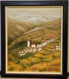 小岩井農場　 水彩画　洋画家「中原佳雄」　岩手山と自然風景 小岩井農場 水彩画 洋画家「中原佳雄」 岩手山と自然風景 - メルカリ