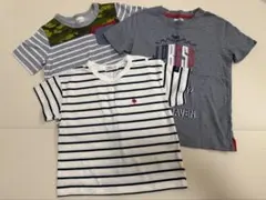 【セット売り】半袖Tシャツ3枚　100〜110cm
