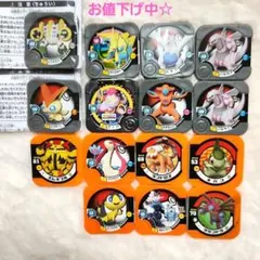 ポケモントレッタ15枚　オリジナルポケモントレッタ2枚　未使用品&中古品まとめ
