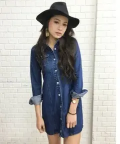 EGOIST デニムワンピ