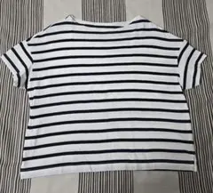 MUJI 半袖Tシャツ ボーダー