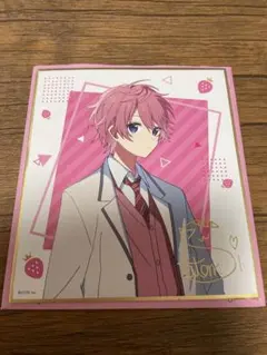 すとぷり　7周年グッズ　色紙　さとみくん