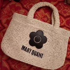 値下げ不可 MARY QUANT 編み込みハンドバッグ - メルカリ