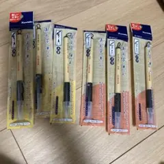 呉竹 美文字筆ペン 太字 中字 セット6本セットのサムネイル
