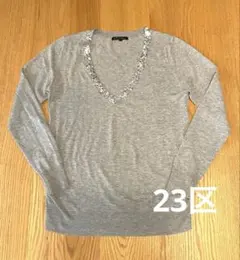 スパンコール ニット