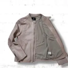 HARE ラムレザー　シングル　ライダース　ジャケット　本革　羊革　Mサイズ