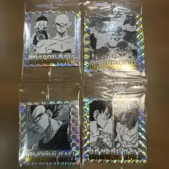 ドラゴンボール40周年記念　ホログラムシール　4枚セット