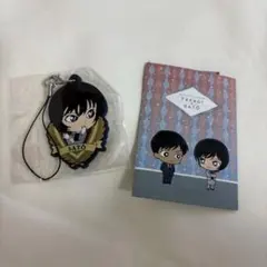 名探偵コナン 佐藤美和子 高木渉 ダイカットステッカー ラバーストラップセット①