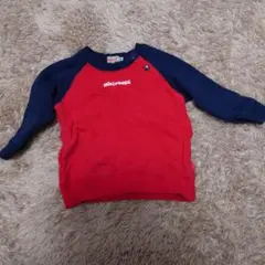 mikiHOUSE トレーナー 80 赤/紺