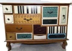 パルナサス チェストL欧風家具 カラフル タンス キャビネット