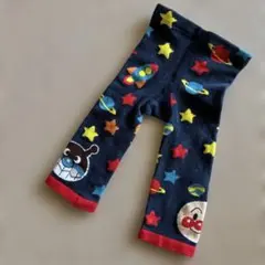 【未使用新品】アンパンマン × バイキンマン柄 タイツ（90〜95）