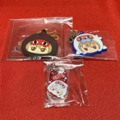 銀魂　ラバーストラップ　キーホルダー　沖田総悟　3点セット