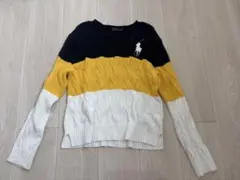 Polo Ralph Lauren ビックポニー　ケーブル編みセーター