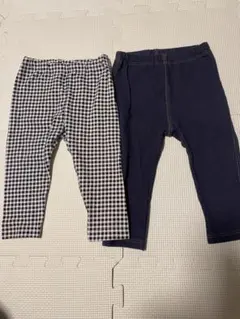 ユニクロ 80cm レギンス 2点セット