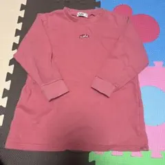 Xgirlstagesピンク 長袖 ワンピース120cm