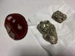 鑑賞石 オーストラリア パープルアゲート 木製台座付き - メルカリ