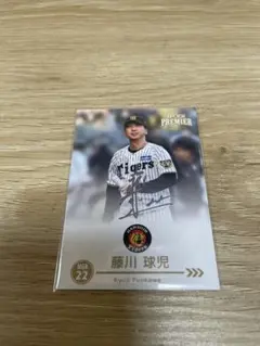 EPOCH 2026 藤川球児 阪神タイガース　銀箔サイン