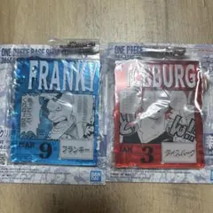 ワンピースベースショップ　アクリルブロック　フランキー　アイスバーグ