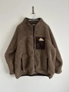 Samansa Mos2 ボアジップブルゾン