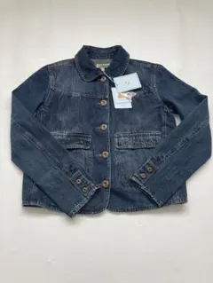 COYSEIO ダークブルー デニムジャケット ボタン付き