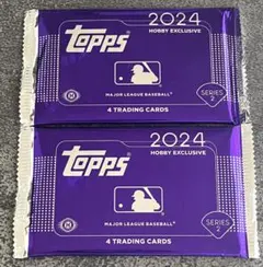 未開封 topps シルバーパック silver pack 2パックセット