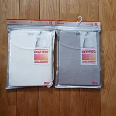 【新品】ヒートテック Uネック 八分袖 XL
