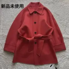 新品未使用　ウール　カシミヤ　 BELTED COAT