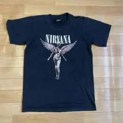 NIRVANA ニルヴァーナ バックプリントagainst バンドTシャツのサムネイル