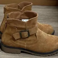 【最終値下げ 4/30迄】【実用性重視】キャンプ・屋外作業に！スエード調ブーツ