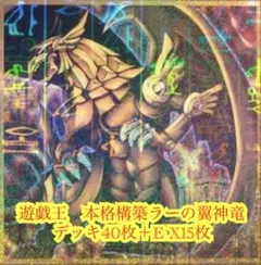 遊戯王 本格構築ラーの翼神竜デッキ40枚＋E X15枚+α - メルカリ