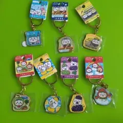 ご当地　ちいかわ　ハチワレ　ダイカットキーホルダー　７個セット　訳あり　新品