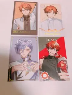 3SKM 2nd Anniversary ランダムチェキカード 北見3種&ネス