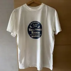 HOLLYWOOD RANCH プリント Tシャツ ホワイト　サイズ2