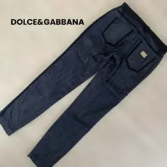 [美品] DOLCE&GABBANA ドルガバ　デニムパンツ　サイドライン