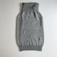 エンポリオアルマーニ　アルパカウール　ノースリーブタートルニット　チュニック