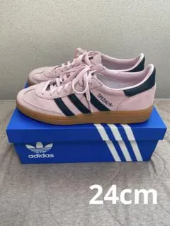 【週末限定価格◡̈】adidas HANDBALL SPEZIAL ピンク24cm
