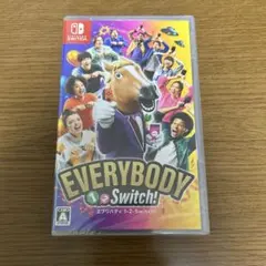 新品未開封　エブリバディ 1-2-Switch!　switch