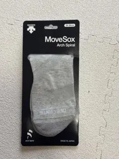 DESCENTE MoveSox Arch Spiral グレー 22-24cm