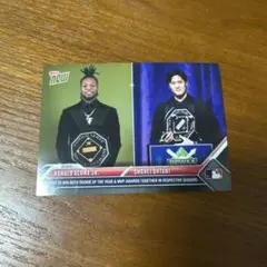 【大谷翔平】Topps Now MVPアワードディナー アクーニャ 販売終了品