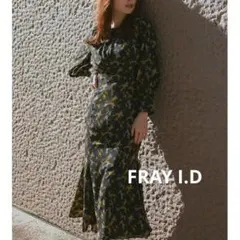 FRAY I.D マーメイドプリントワンピース S